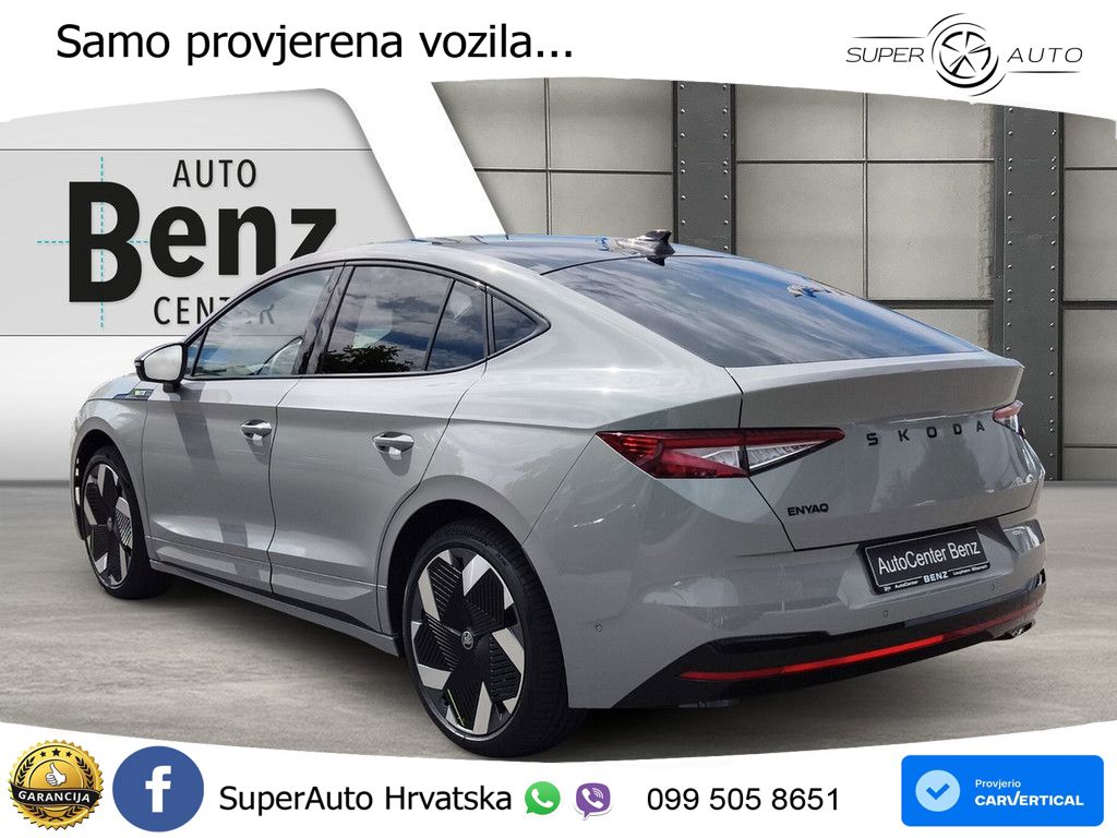 Škoda Enyaq iV RS 82 kWh (340 KS) AWD LED+GR SJED+ACC