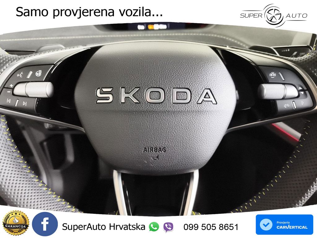 Škoda Enyaq iV RS 82 kWh (340 KS) AWD LED+GR SJED+ACC