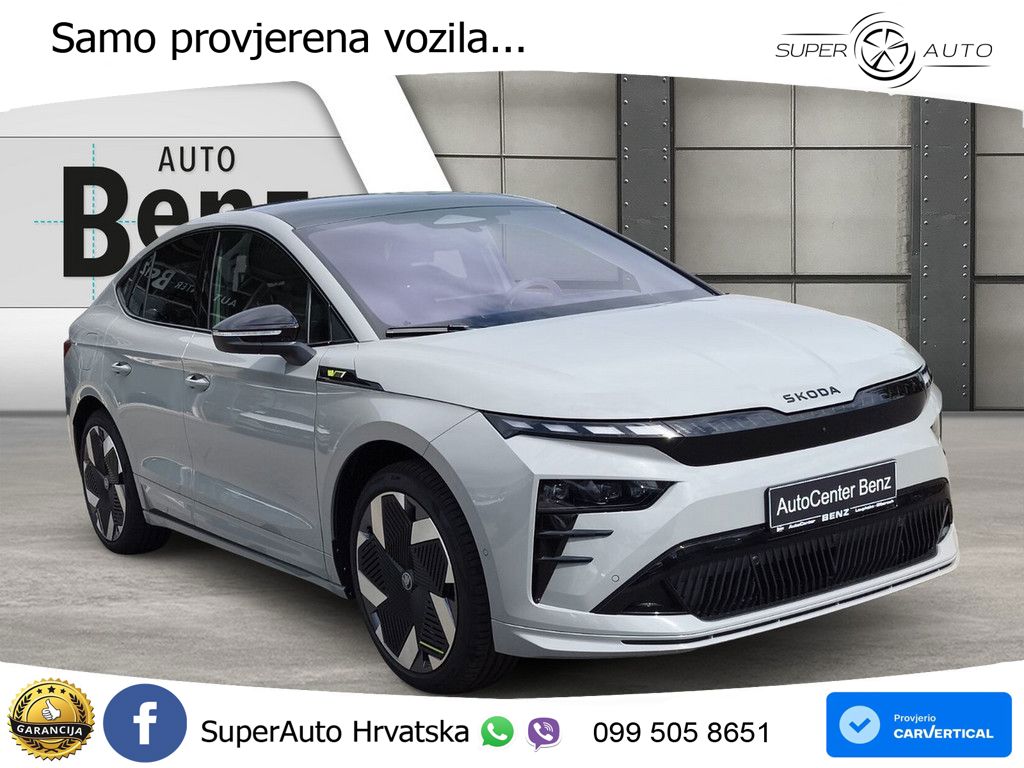 Škoda Enyaq iV RS 82 kWh (340 KS) AWD LED+GR SJED+ACC