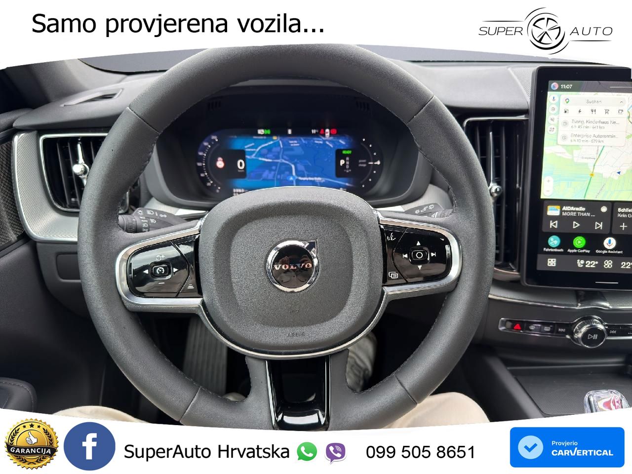 Volvo XC60 T6 AWD Geartronic LED+GR SJED+ACC