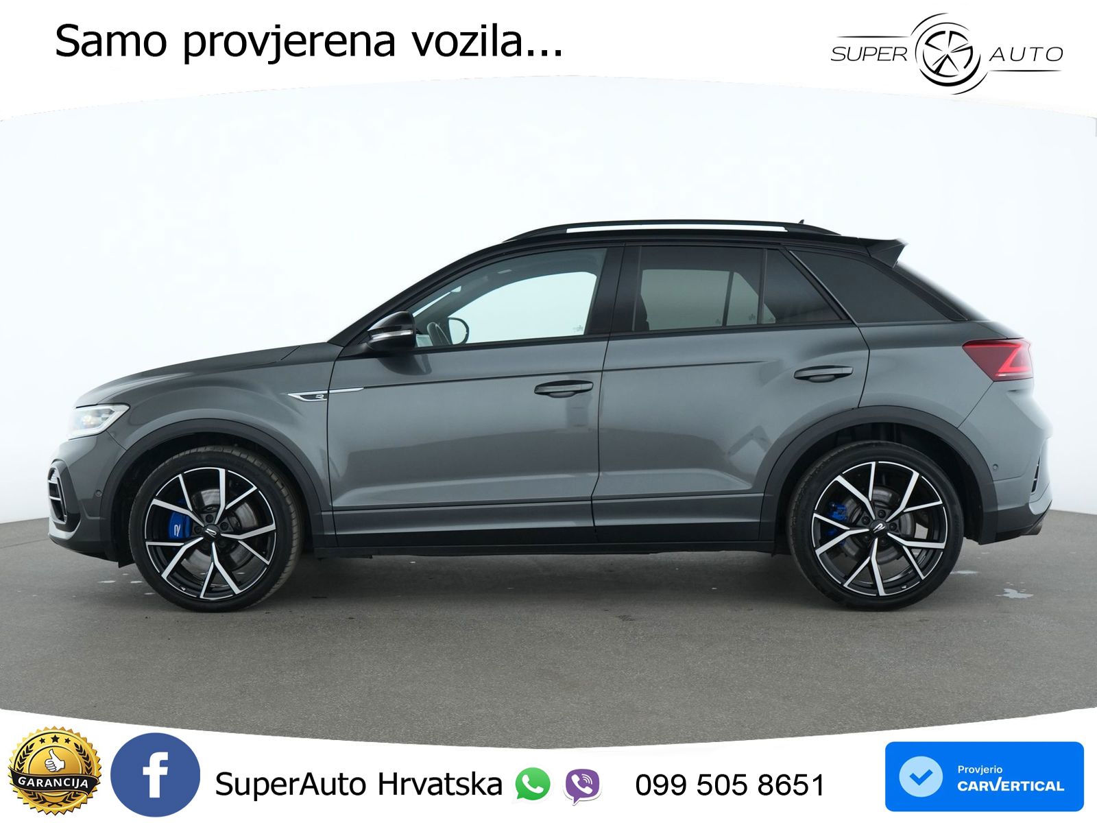 Volkswagen T-Roc I R 2.0 TSI (300 KS) OPF 4M DSG MATRIX+GR SJED+KAM