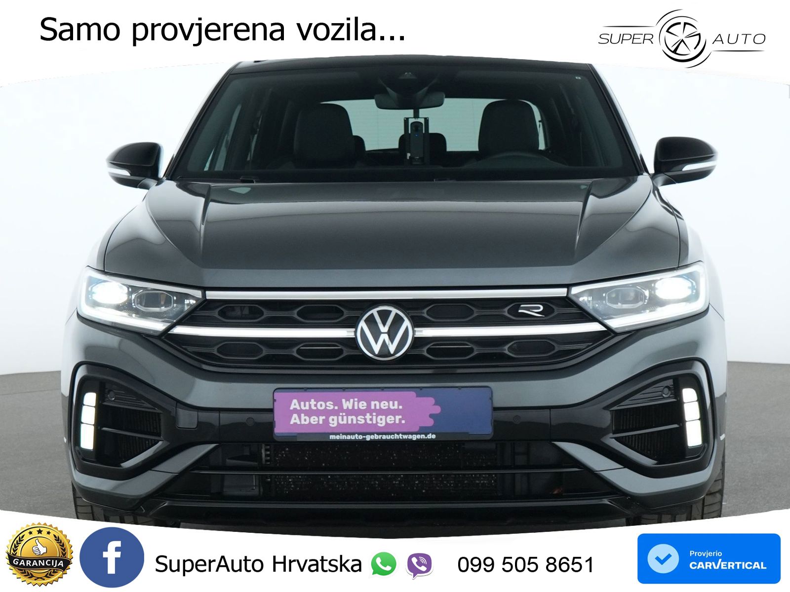 Volkswagen T-Roc I R 2.0 TSI (300 KS) OPF 4M DSG MATRIX+GR SJED+KAM