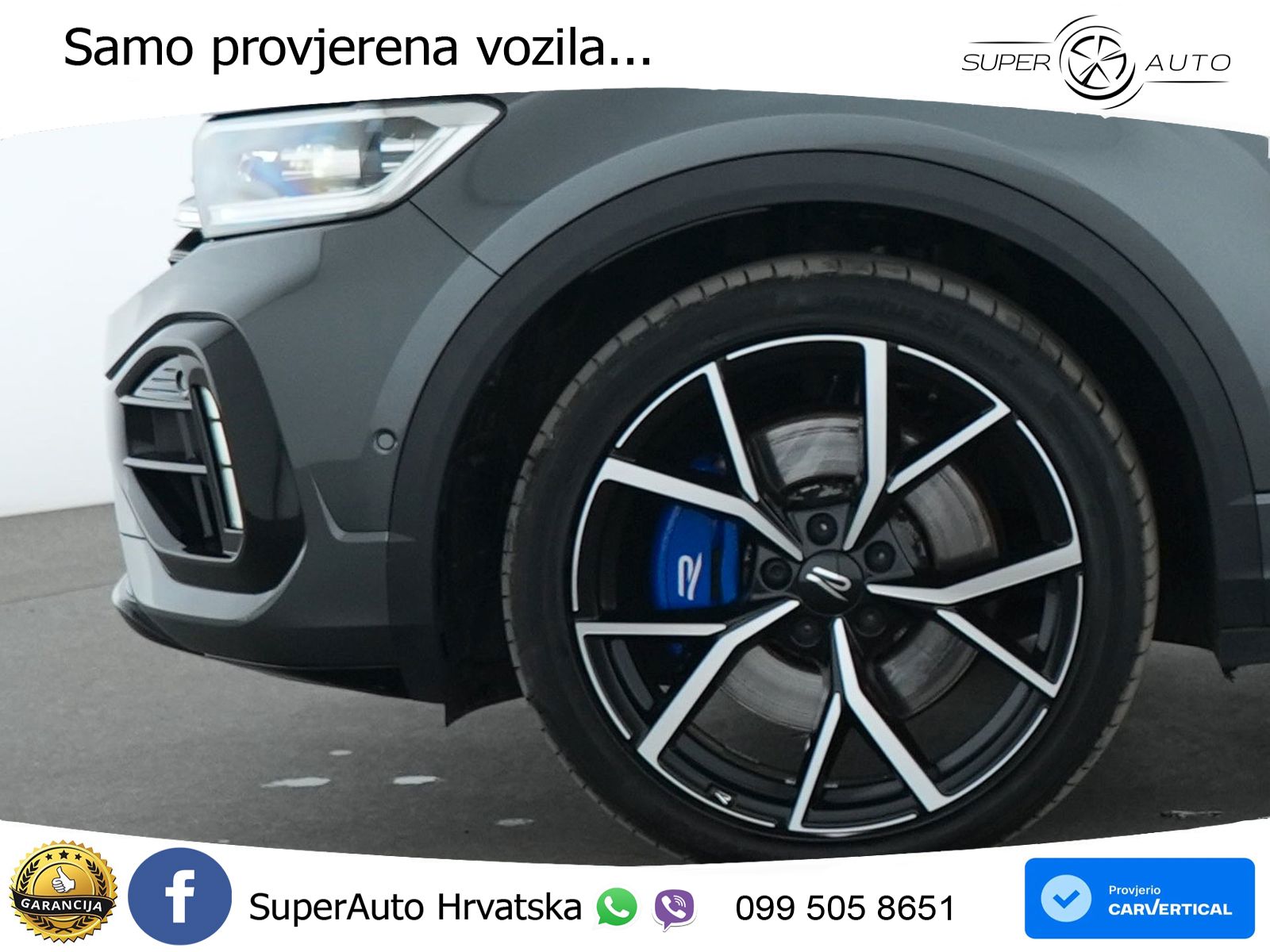 Volkswagen T-Roc I R 2.0 TSI (300 KS) OPF 4M DSG MATRIX+GR SJED+KAM