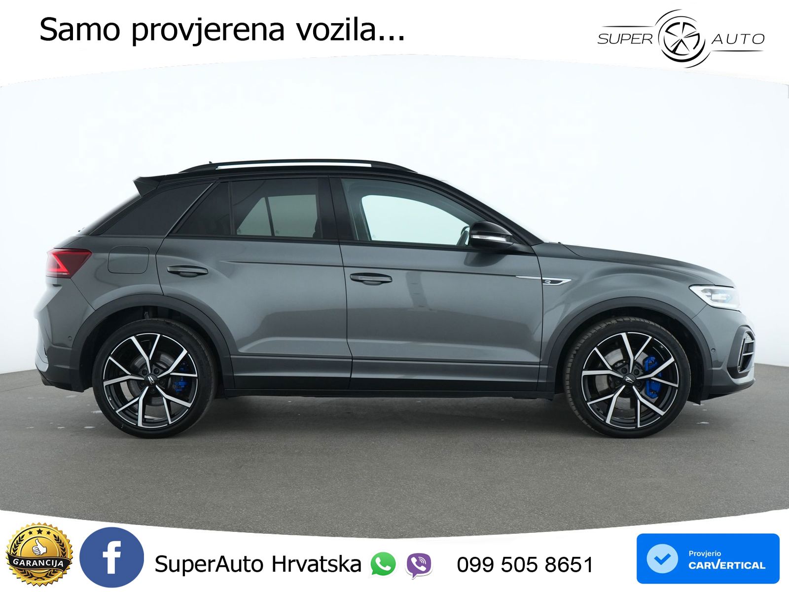 Volkswagen T-Roc I R 2.0 TSI (300 KS) OPF 4M DSG MATRIX+GR SJED+KAM