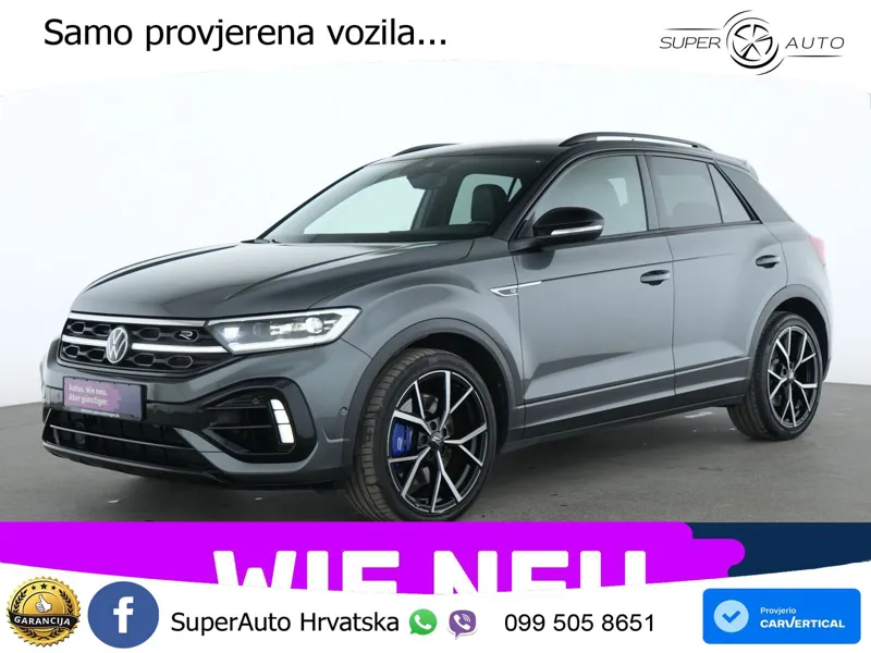 Volkswagen T-Roc I R 2.0 TSI (300 KS) OPF 4M DSG MATRIX+GR SJED+KAM