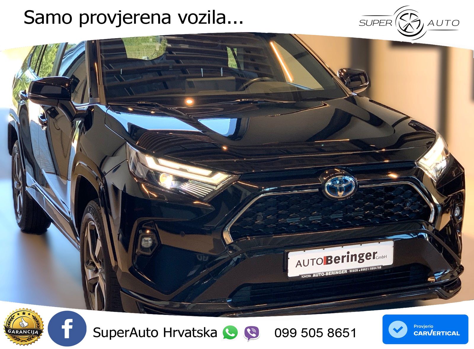 Toyota RAV4 2.5 (306 KS) Hybrid AWD-i eCVT LED+GR SJED+ACC