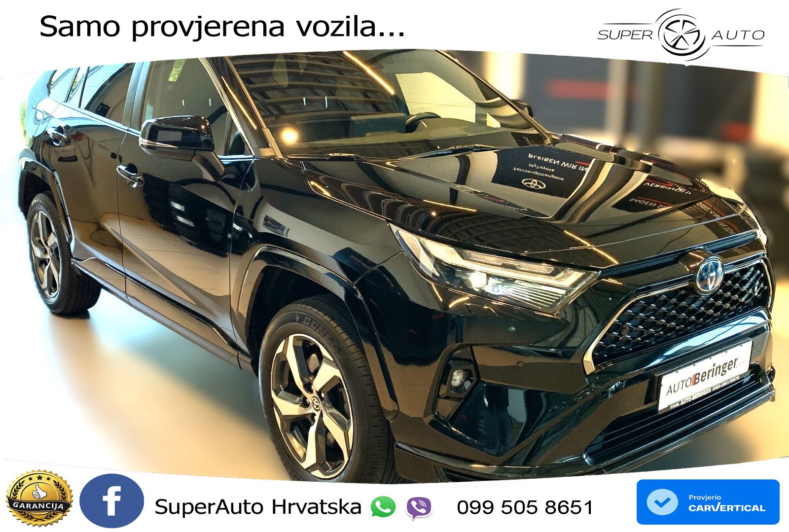 Toyota RAV4 2.5 (306 KS) Hybrid AWD-i eCVT LED+GR SJED+ACC