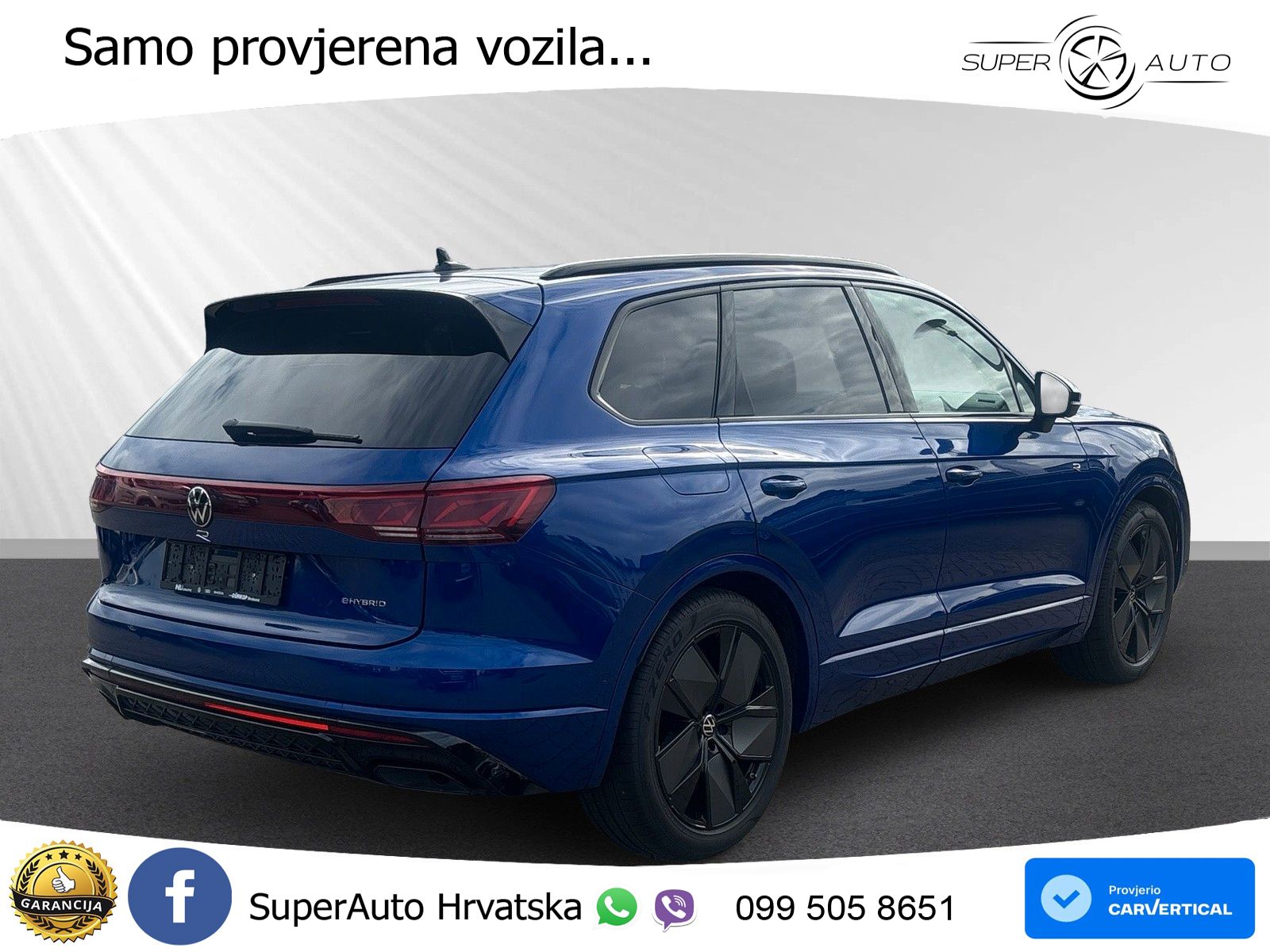 Volkswagen Touareg R 3.0 V6 TFSI (462 KS) 4MOTION Tiptronic ACC+HEAD+4xGR SJED+360+PANO