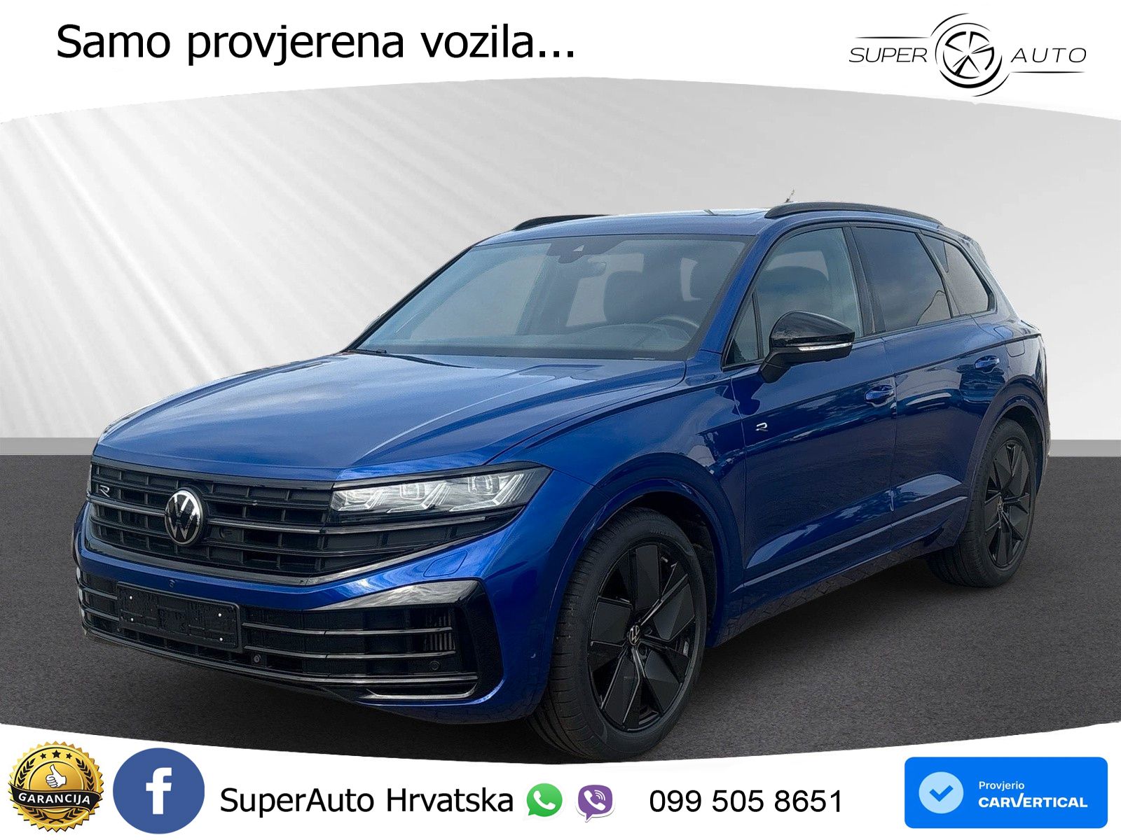 Volkswagen Touareg R 3.0 V6 TFSI (462 KS) 4MOTION Tiptronic ACC+HEAD+4xGR SJED+360+PANO