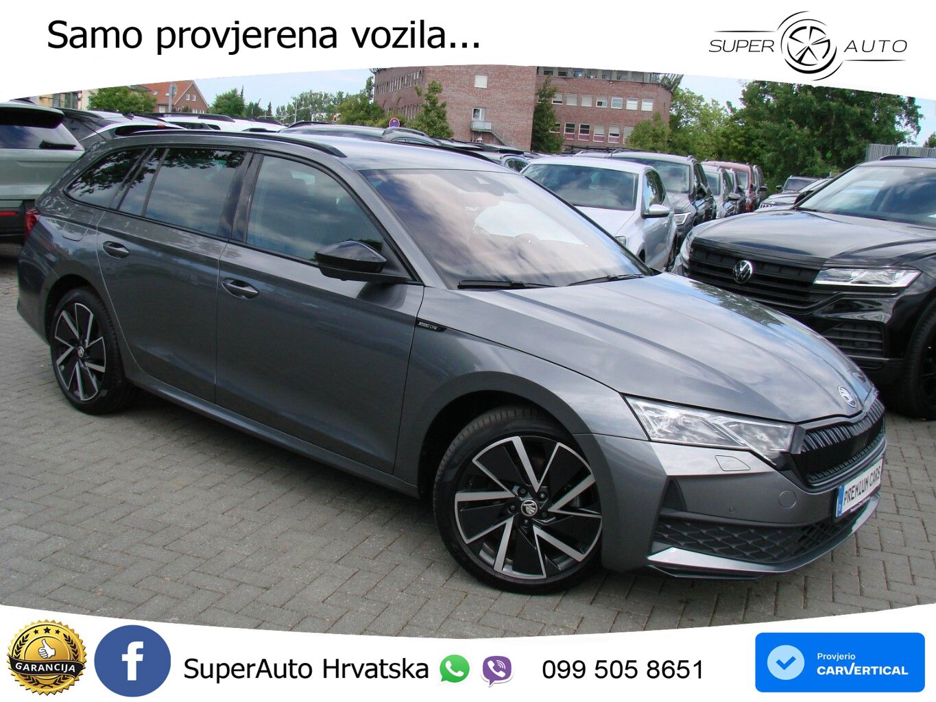 Škoda Octavia Combi 2.0 TDI (150 KS) DSG SportLine