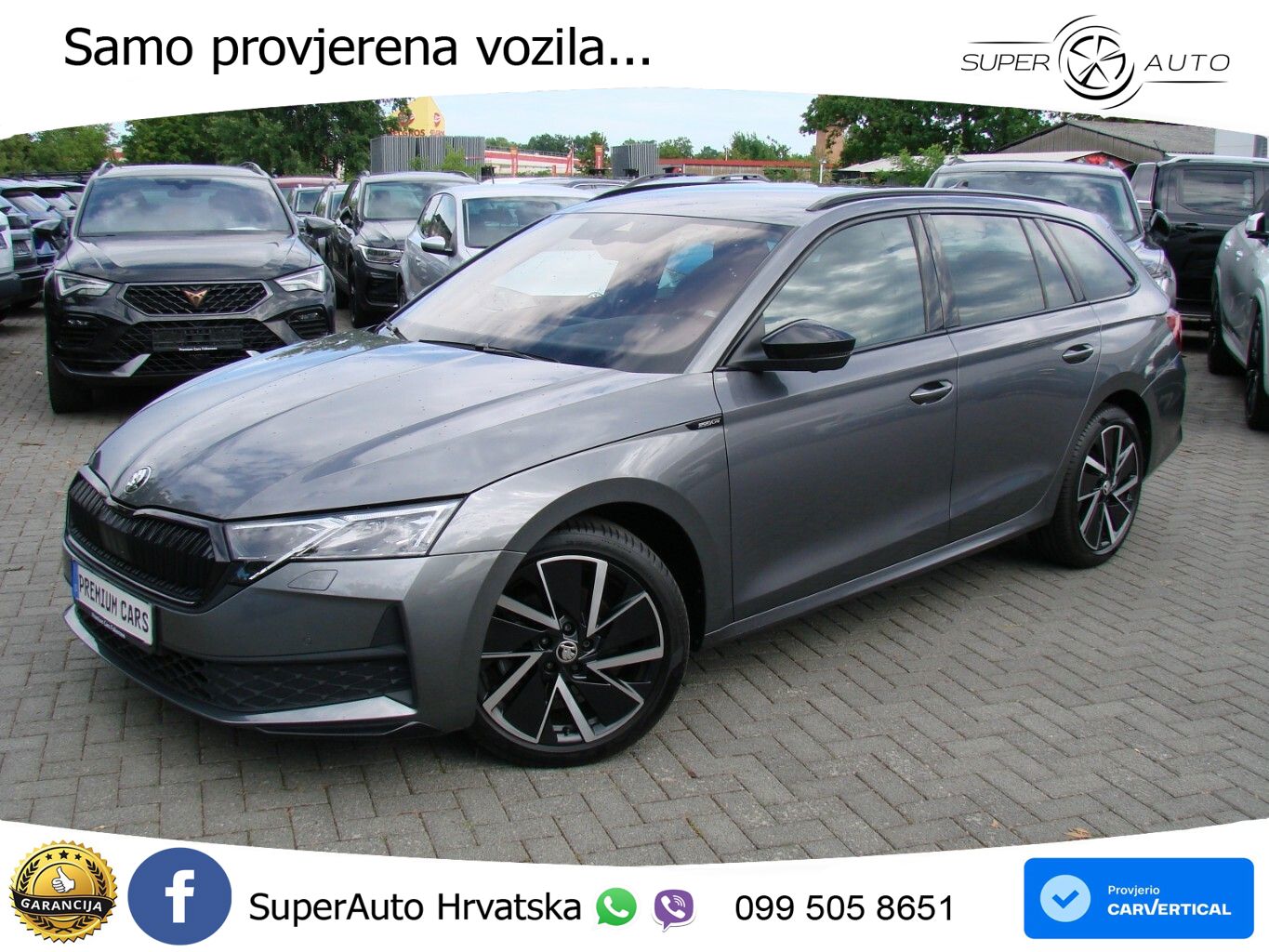 Škoda Octavia Combi 2.0 TDI (150 KS) DSG SportLine