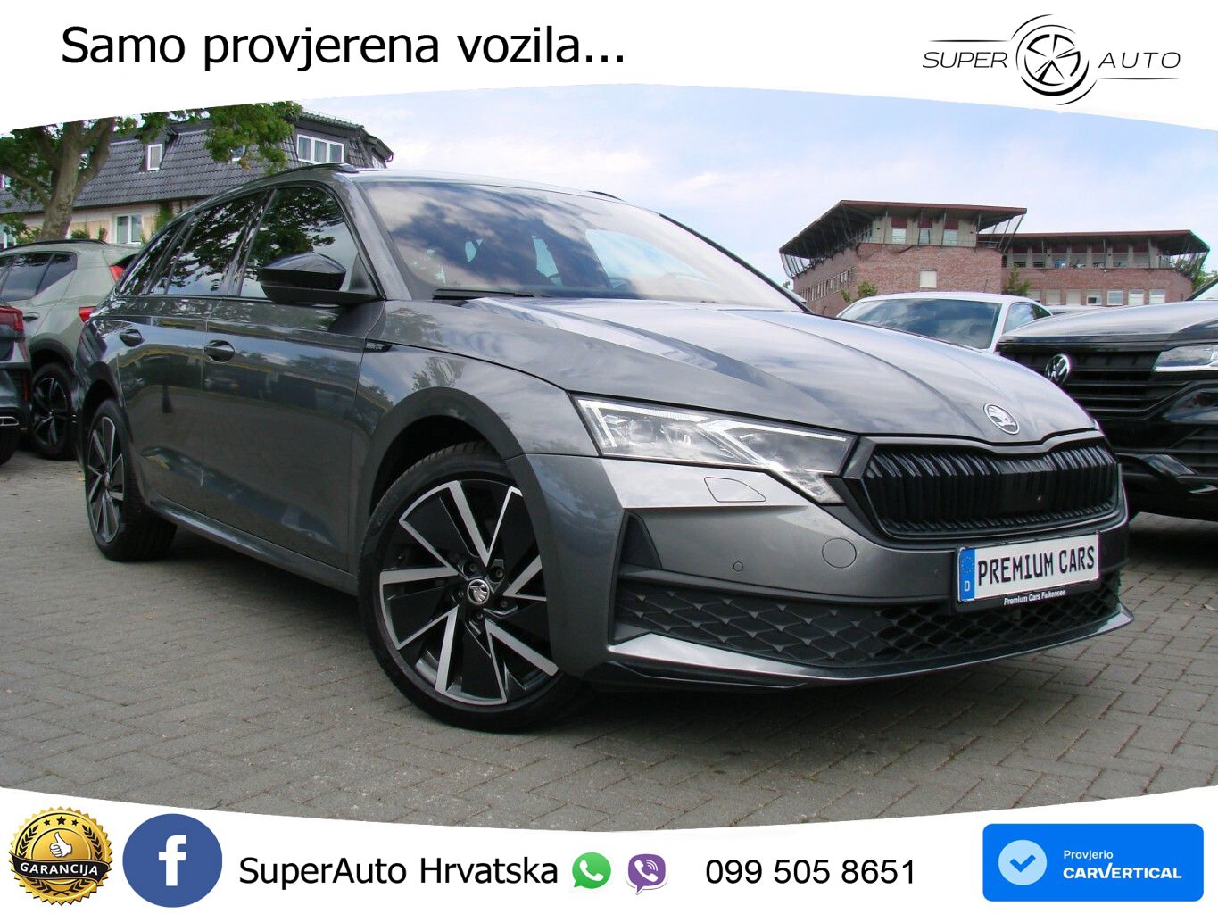 Škoda Octavia Combi 2.0 TDI (150 KS) DSG SportLine