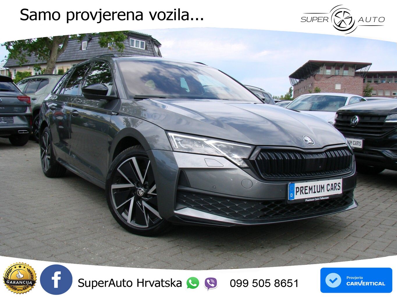 Škoda Octavia Combi 2.0 TDI (150 KS) DSG SportLine