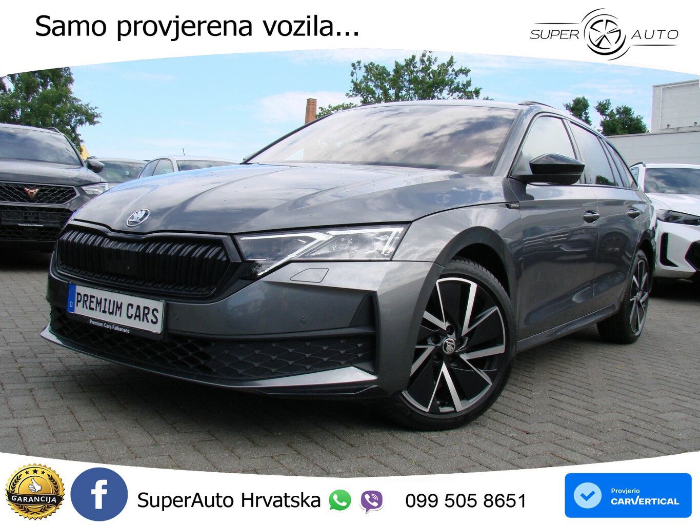 Škoda Octavia Combi 2.0 TDI (150 KS) DSG SportLine
