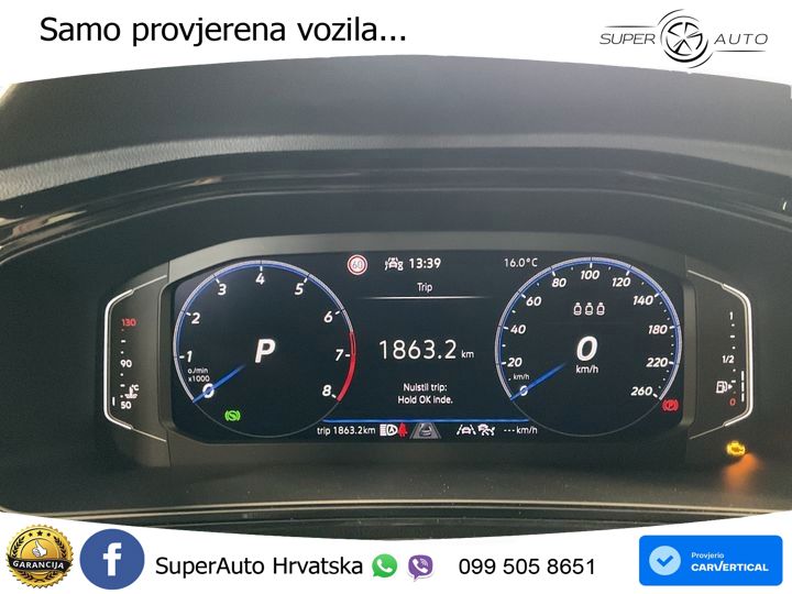 Volkswagen T-Roc 1.5 eTSI (150 KS)  DSG R-Line LED+GR SJED+ACC