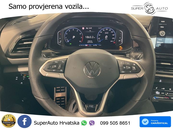 Volkswagen T-Roc 1.5 eTSI (150 KS)  DSG R-Line LED+GR SJED+ACC
