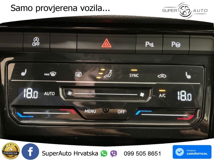 Volkswagen T-Roc 1.5 eTSI (150 KS)  DSG R-Line LED+GR SJED+ACC