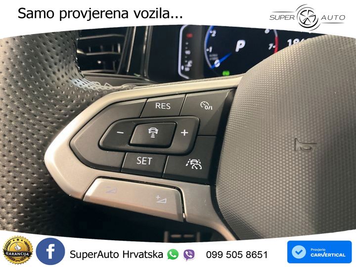 Volkswagen T-Roc 1.5 eTSI (150 KS)  DSG R-Line LED+GR SJED+ACC