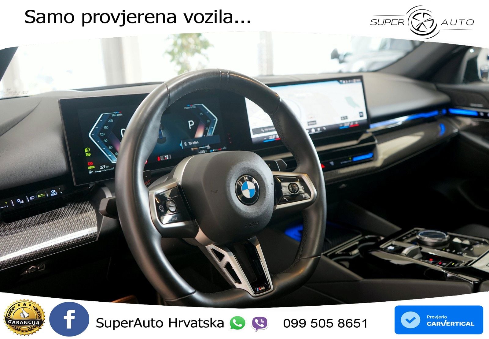 BMW 520d (197 KS) Steptronic M Sport LED+GR SJED+ACC