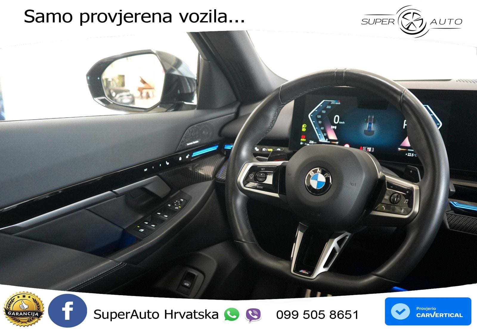 BMW 520d (197 KS) Steptronic M Sport LED+GR SJED+ACC