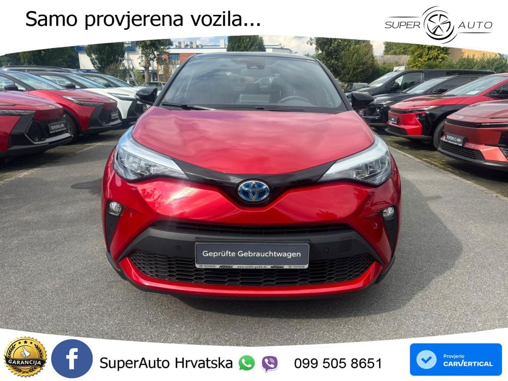 Toyota C-HR 2.0 (184 KS) Hybrid e-CVT Team Deutschland LED+GR SJED+ACC