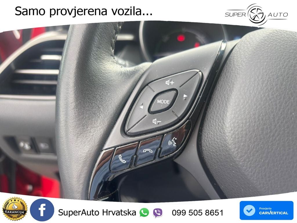 Toyota C-HR 2.0 (184 KS) Hybrid e-CVT Team Deutschland LED+GR SJED+ACC