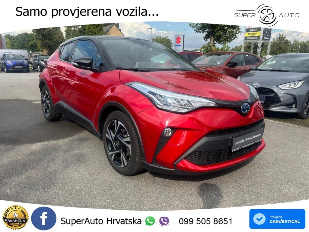 Toyota C-HR 2.0 (184 KS) Hybrid e-CVT Team Deutschland LED+GR SJED+ACC