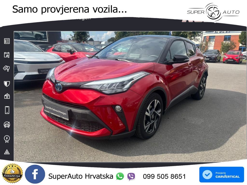 Toyota C-HR 2.0 (184 KS) Hybrid e-CVT Team Deutschland LED+GR SJED+ACC