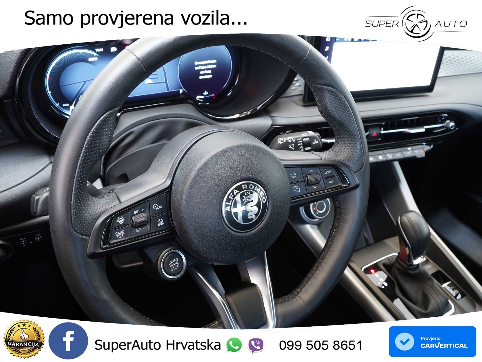 Alfa Romeo Tonale 1.5 Turbo (130 KS) 48V-Hybrid TCT LED+GR SJED+ACC