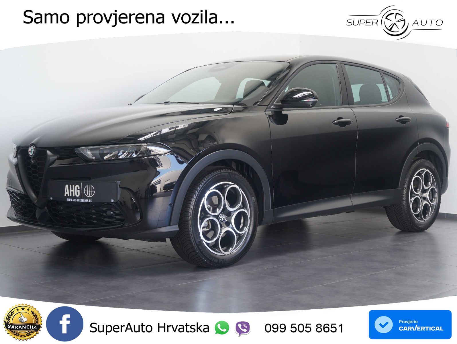Alfa Romeo Tonale 1.5 Turbo (130 KS) 48V-Hybrid TCT LED+GR SJED+ACC