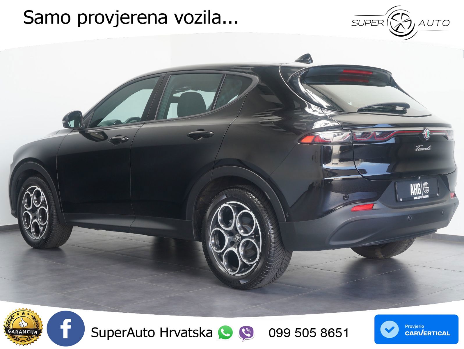 Alfa Romeo Tonale 1.5 Turbo (130 KS) 48V-Hybrid TCT LED+GR SJED+ACC