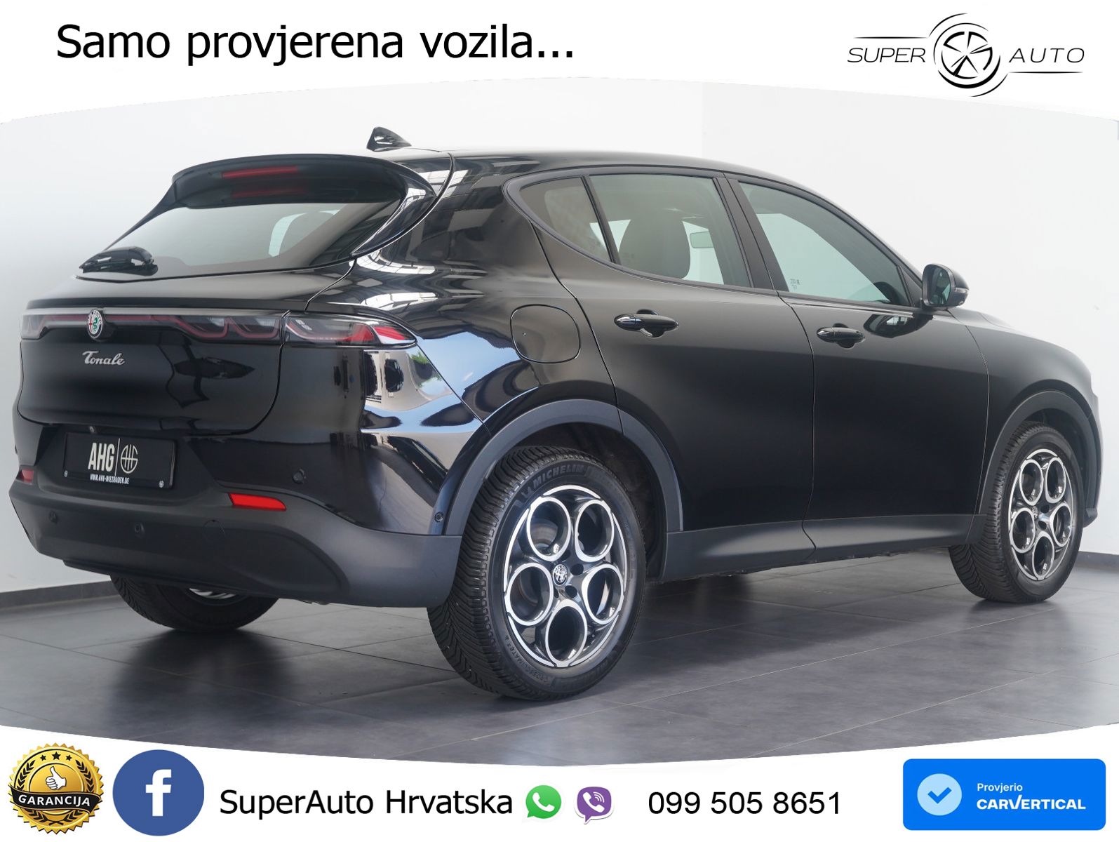 Alfa Romeo Tonale 1.5 Turbo (130 KS) 48V-Hybrid TCT LED+GR SJED+ACC