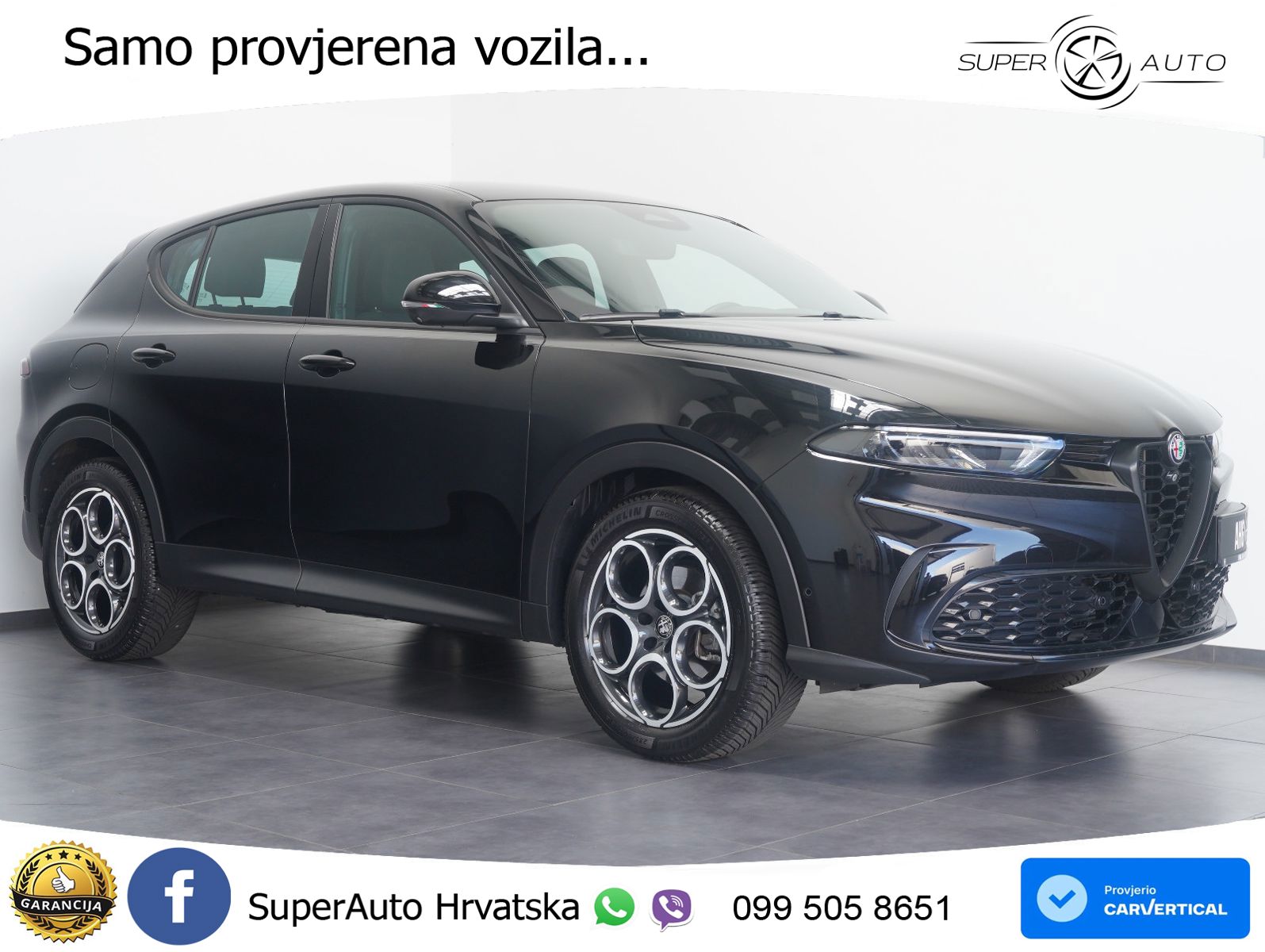 Alfa Romeo Tonale 1.5 Turbo (130 KS) 48V-Hybrid TCT LED+GR SJED+ACC