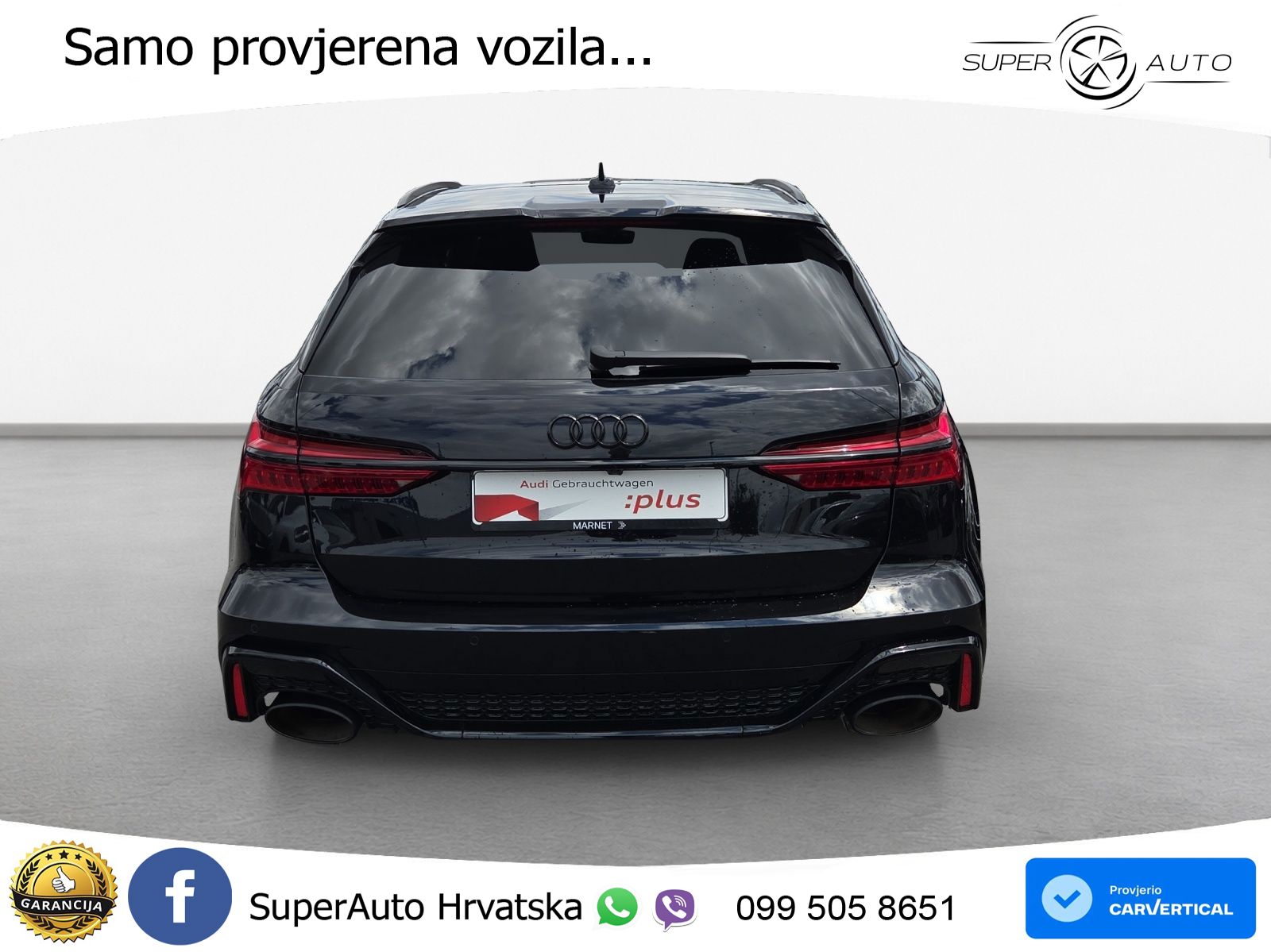 Audi RS6 Avant 4.0 TFSI V8 (600 KS) quattro Tiptronic Kuka LED+GR SJED+ACC