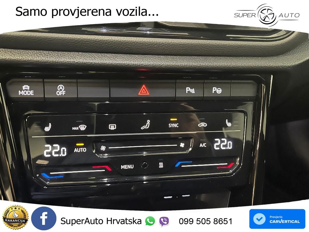 Volkswagen T-Roc 1.5 TSI (150 KS) R-Line MATRIX+GR SJED+KAM