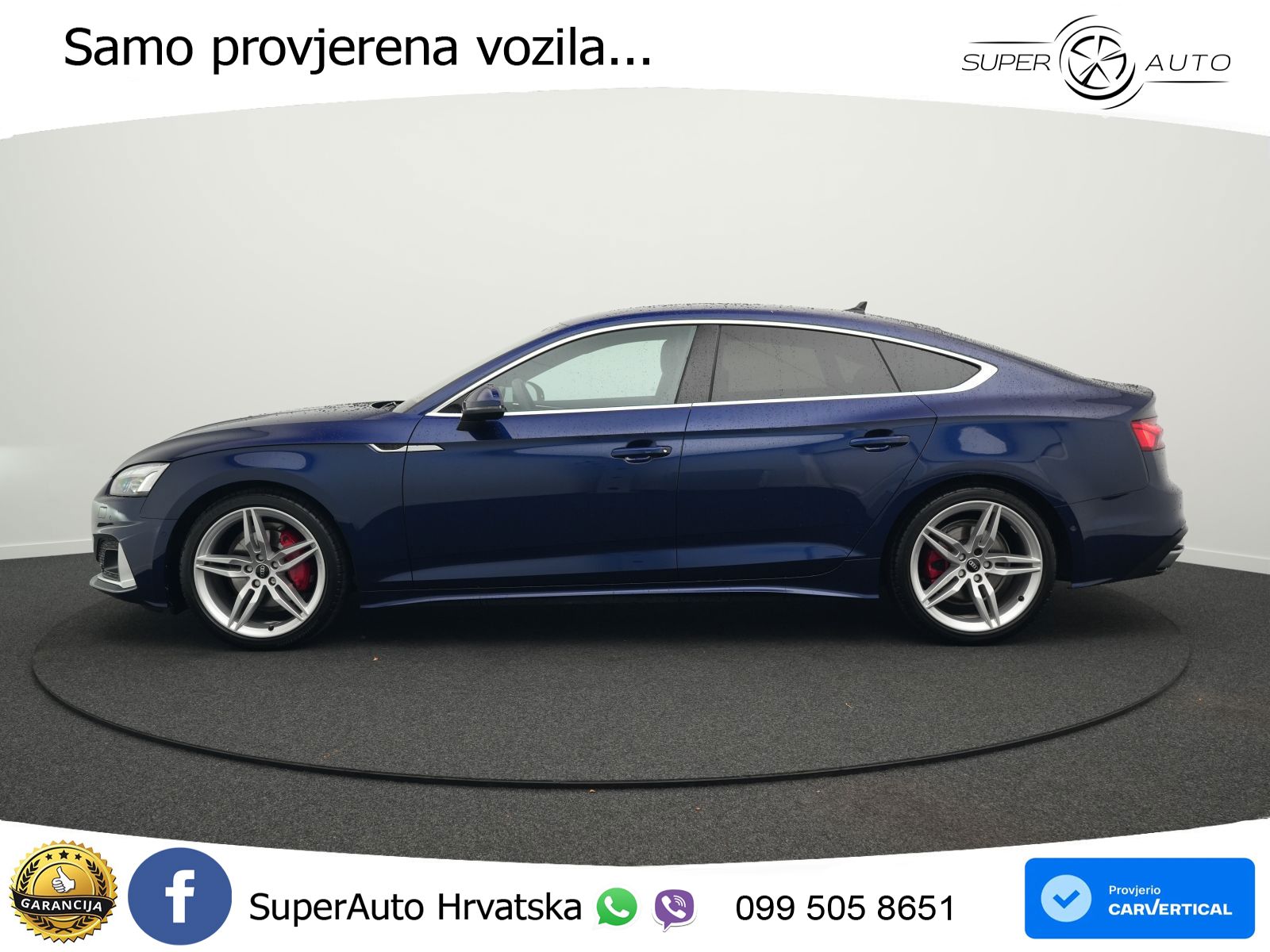 Audi A5 Sportback  40 TFSI (204 KS) quattro S tronic advanced MATRIX+GR SJED+KAM