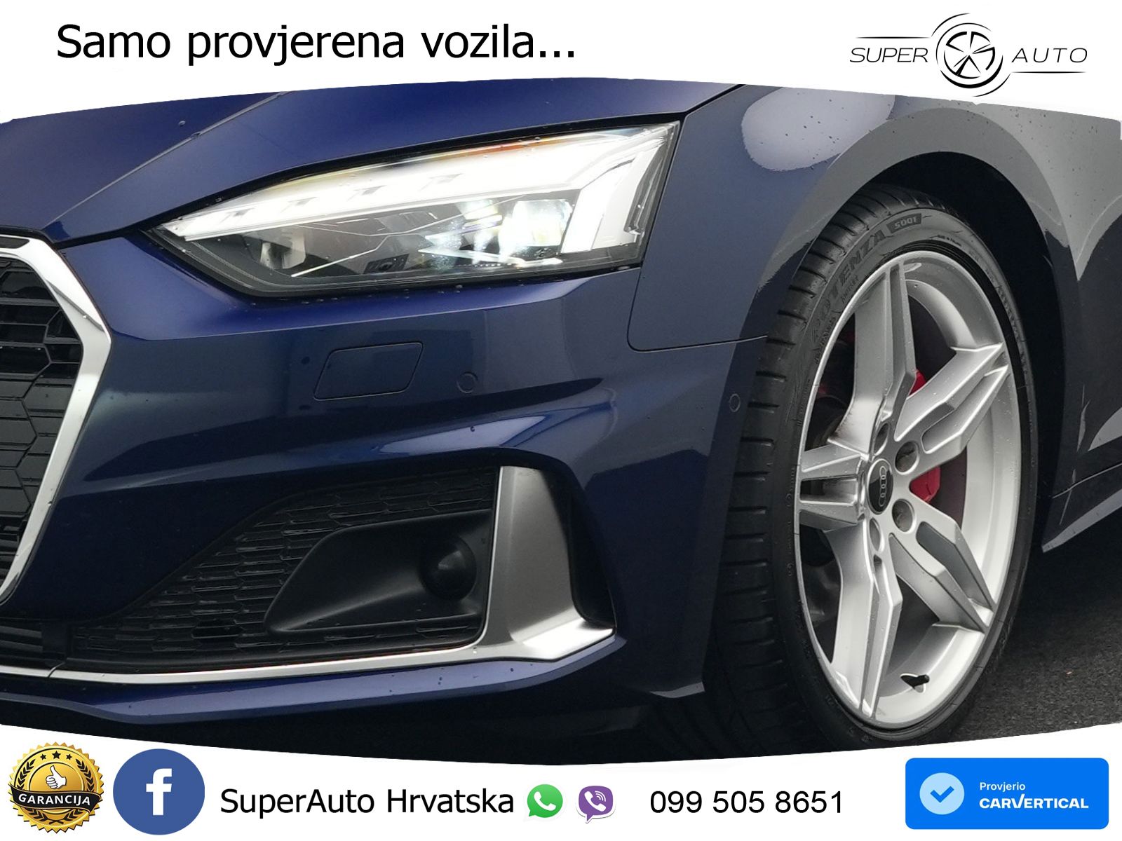 Audi A5 Sportback  40 TFSI (204 KS) quattro S tronic advanced MATRIX+GR SJED+KAM