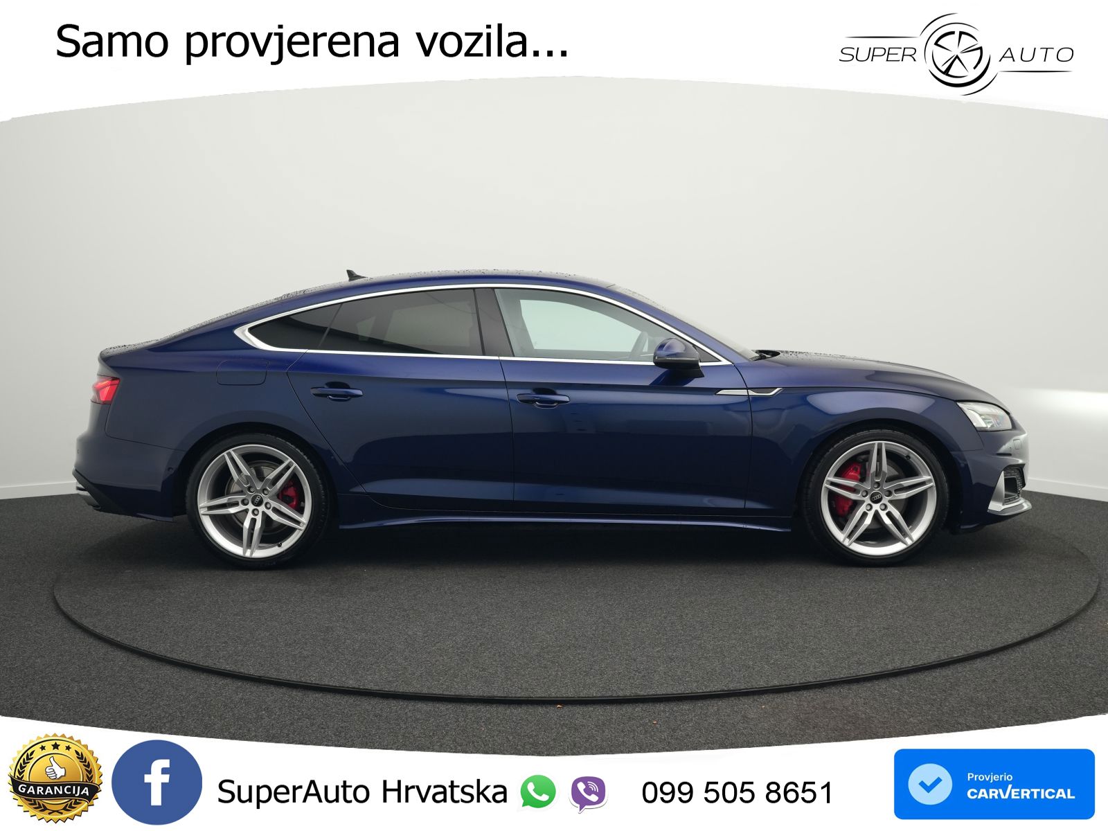 Audi A5 Sportback  40 TFSI (204 KS) quattro S tronic advanced MATRIX+GR SJED+KAM