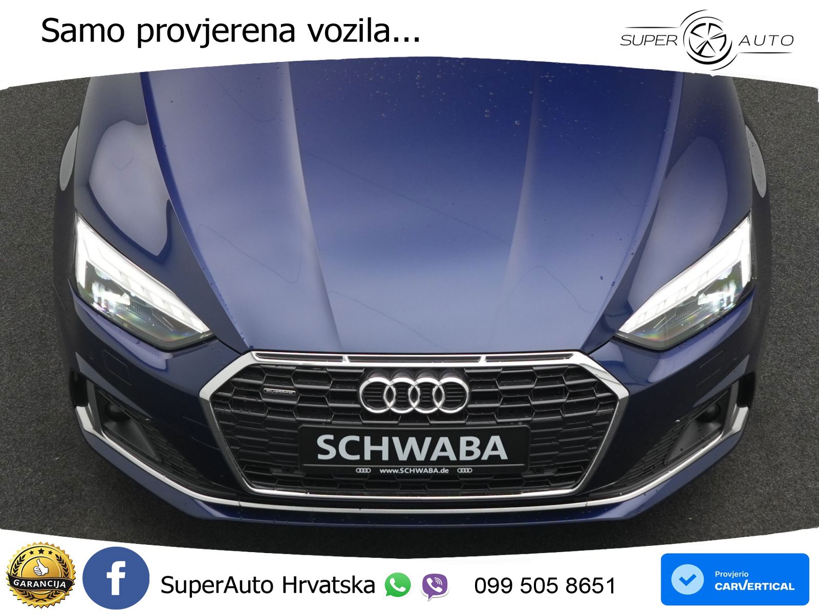 Audi A5 Sportback  40 TFSI (204 KS) quattro S tronic advanced MATRIX+GR SJED+KAM