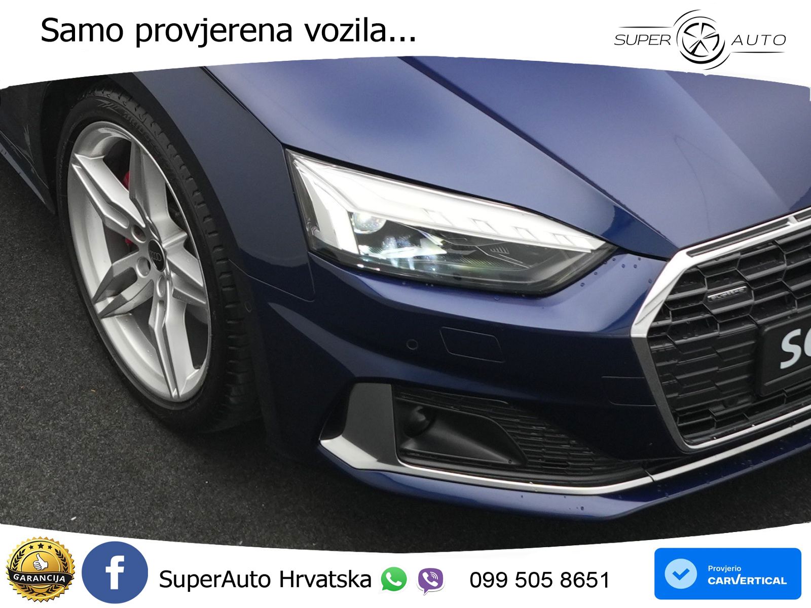 Audi A5 Sportback  40 TFSI (204 KS) quattro S tronic advanced MATRIX+GR SJED+KAM