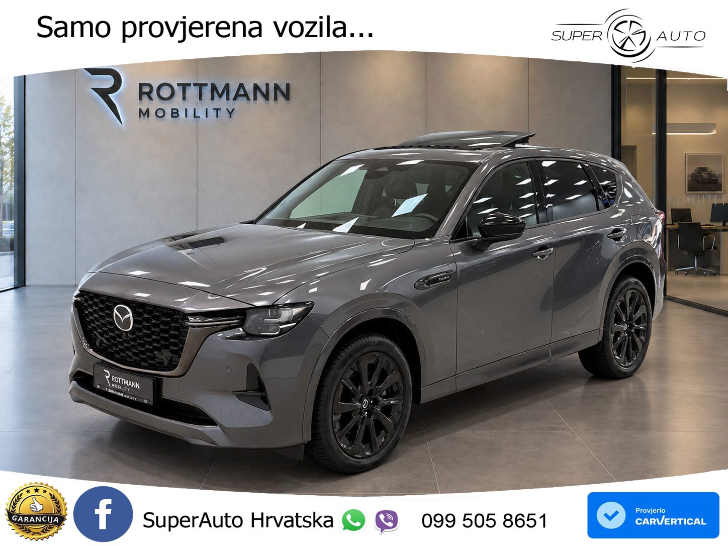Mazda CX-60 2.5 e-Skyactiv (328 KS) AWD Automatic LED+GR SJED+ACC