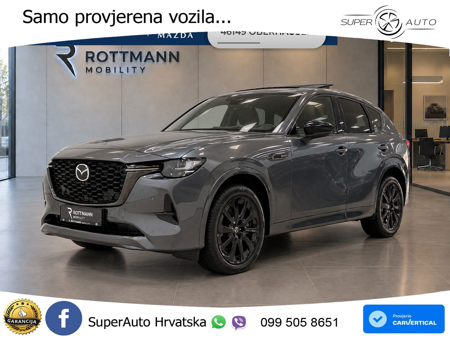 Mazda CX-60 2.5 e-Skyactiv (328 KS) AWD Automatic LED+GR SJED+ACC