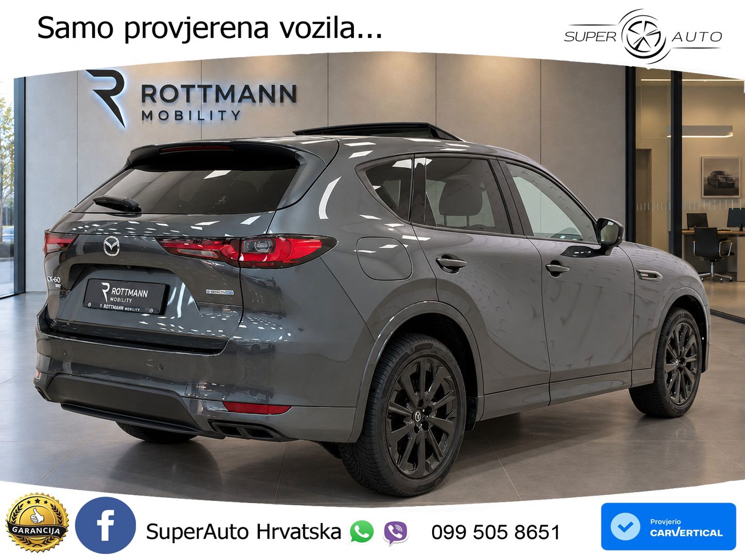 Mazda CX-60 2.5 e-Skyactiv (328 KS) AWD Automatic LED+GR SJED+ACC
