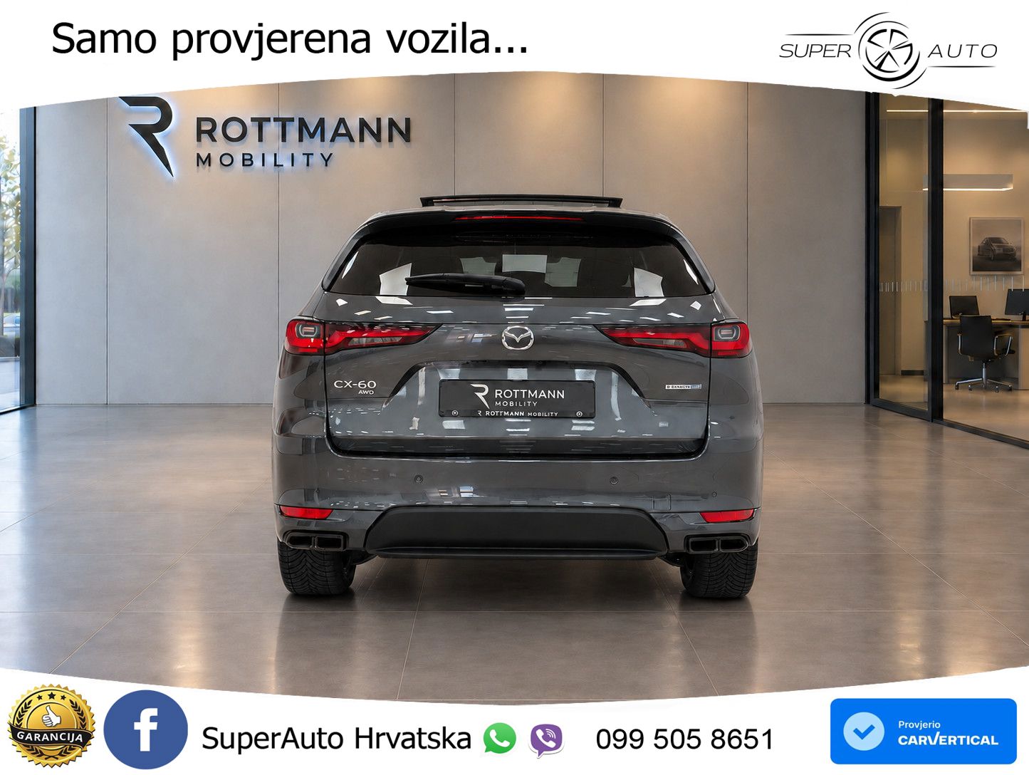 Mazda CX-60 2.5 e-Skyactiv (328 KS) AWD Automatic LED+GR SJED+ACC