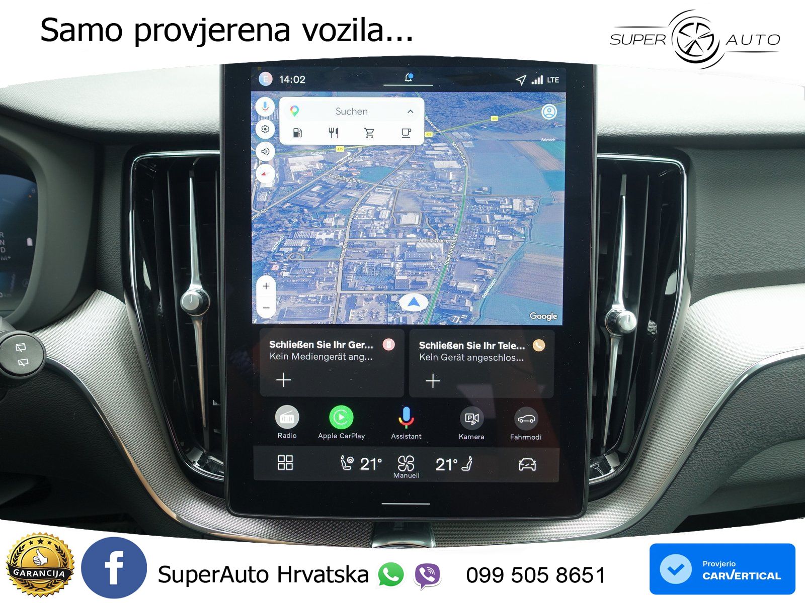 Volvo XC60 B5 Benzin AWD Geartronic ACC+HEAD+4xGR SJED+360+PANO