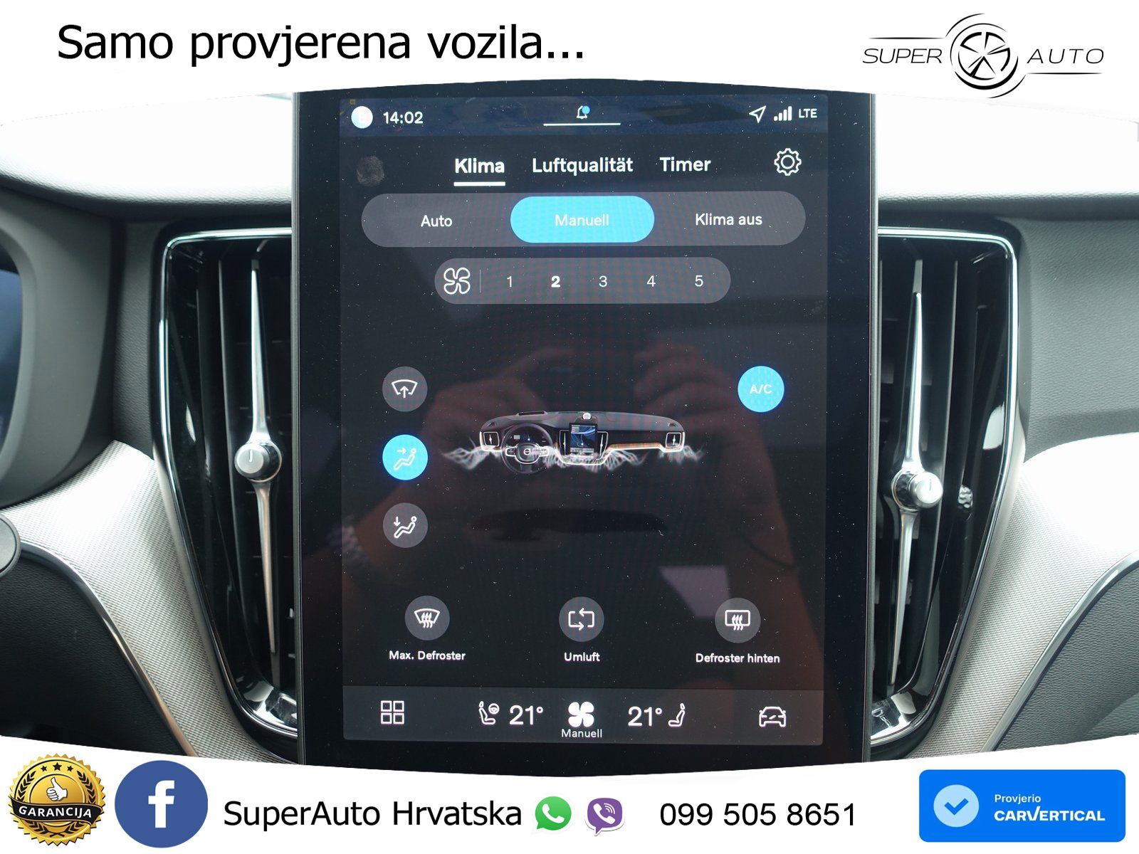 Volvo XC60 B5 Benzin AWD Geartronic ACC+HEAD+4xGR SJED+360+PANO