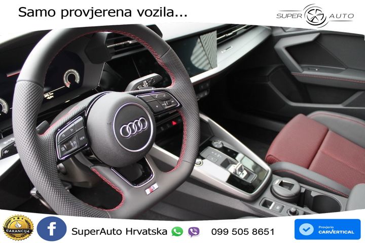 Audi A3 35 TDI (150 KS) S tronic S line LED+GR SJED+ACC
