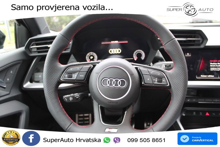 Audi A3 35 TDI (150 KS) S tronic S line LED+GR SJED+ACC