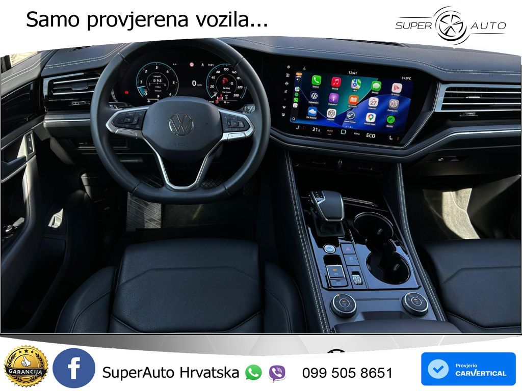 Volkswagen Touareg 3.0 V6 TDI (231 KS) 4MOTION Tiptronic ZRAČNI+ACC+GR SJED+KAM