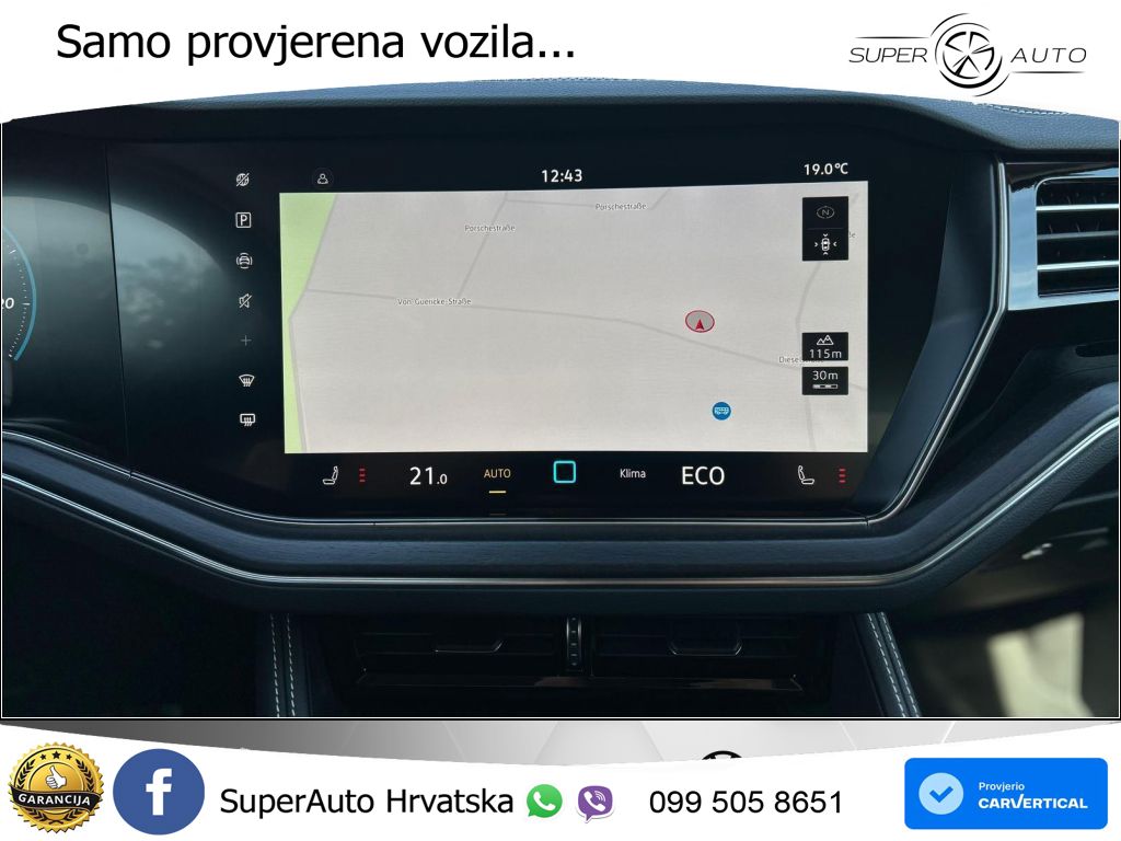 Volkswagen Touareg 3.0 V6 TDI (231 KS) 4MOTION Tiptronic ZRAČNI+ACC+GR SJED+KAM